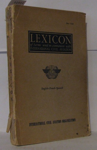 Lexicon terms used in - lexicon, of