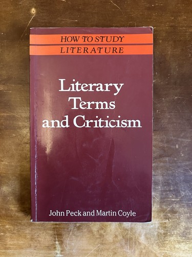 Peck coyle literary terms - peck,,