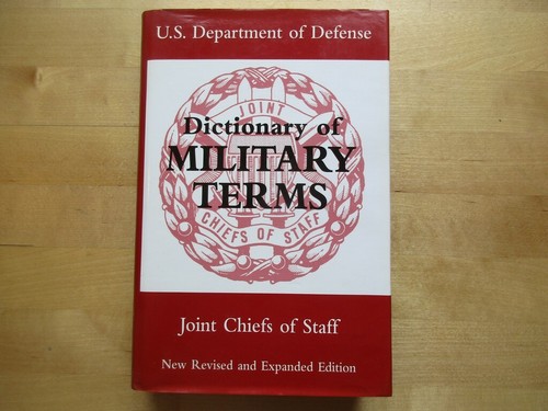 Dictionary military terms - dictionary, of