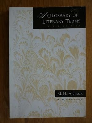 Glossary literary terms - glossary, of